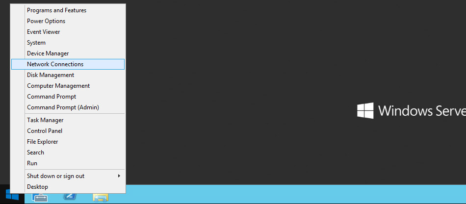 Windows Server network connections